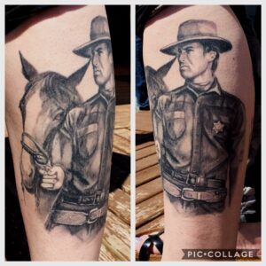 Clint Eastwood Tattoo