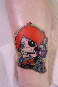 Loretta Thomason Sticker tattoo