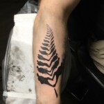 Les Hayes Military leaf tattoo Les Hayes Military leaf tattoo