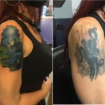 Les Hayes cover up flowers tattoo Les Hayes cover up flowers tattoo