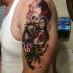 Les Hayes jack and Sally tattoo Les Hayes jack and Sally tattoo