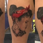 Les Hayes pinup realism tattoo Les Hayes pinup realism tattoo